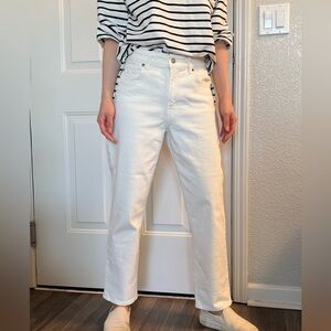 H&M - White Denim - Size 6